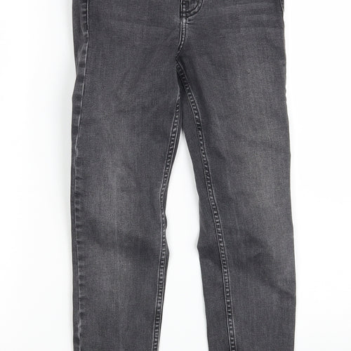 Topshop Womens Grey  Denim Skinny Jeans Size 25 in L30 in