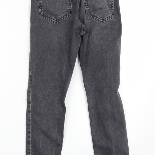 Topshop Womens Grey  Denim Skinny Jeans Size 25 in L30 in