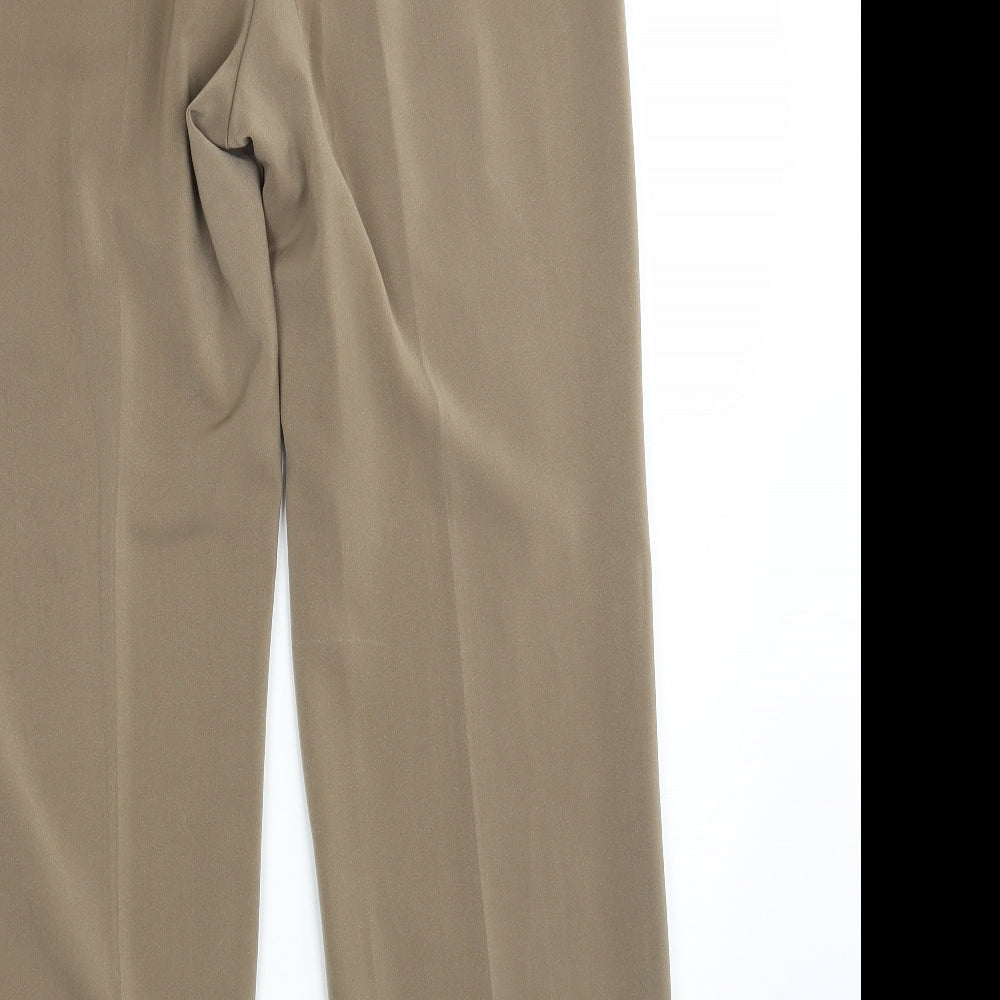 Ficelle  Womens Beige   Dress Pants Trousers Size 32 in L32 in