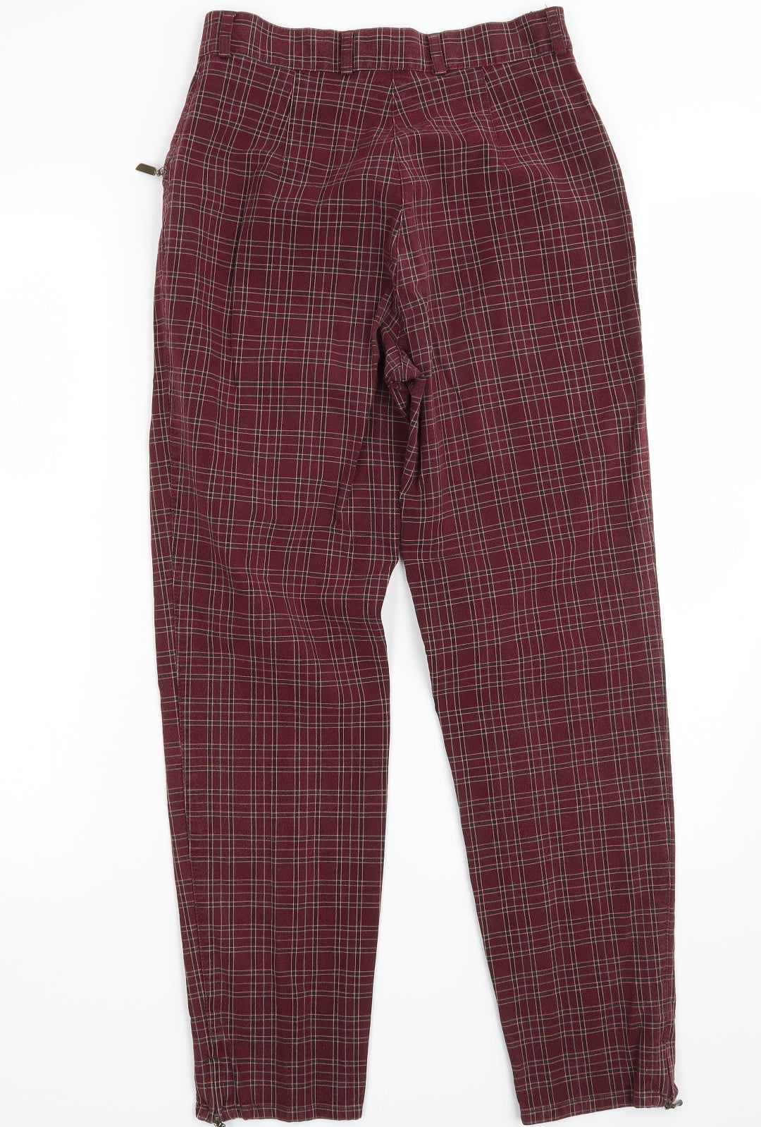 Zaffiri Womens Red Camouflage Denim Trousers  Size 26 in L27 in