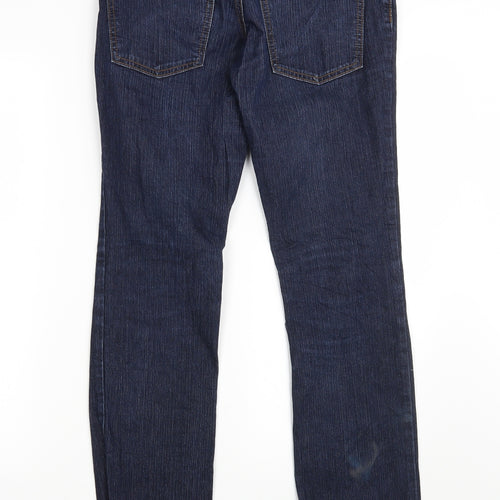 VERO MODA Womens Blue  Denim Straight Jeans Size 30 in L32 in