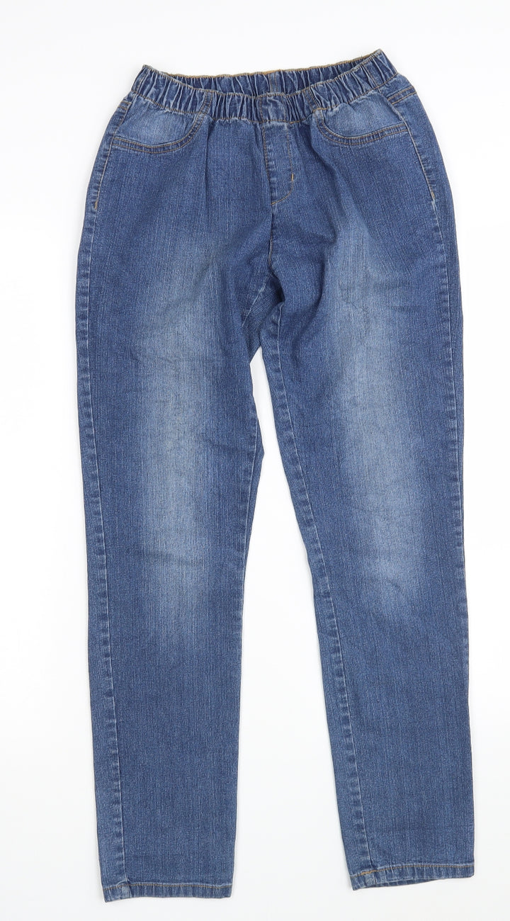 Preworn Womens Blue  Denim Jegging Jeans Size 26 in L30 in