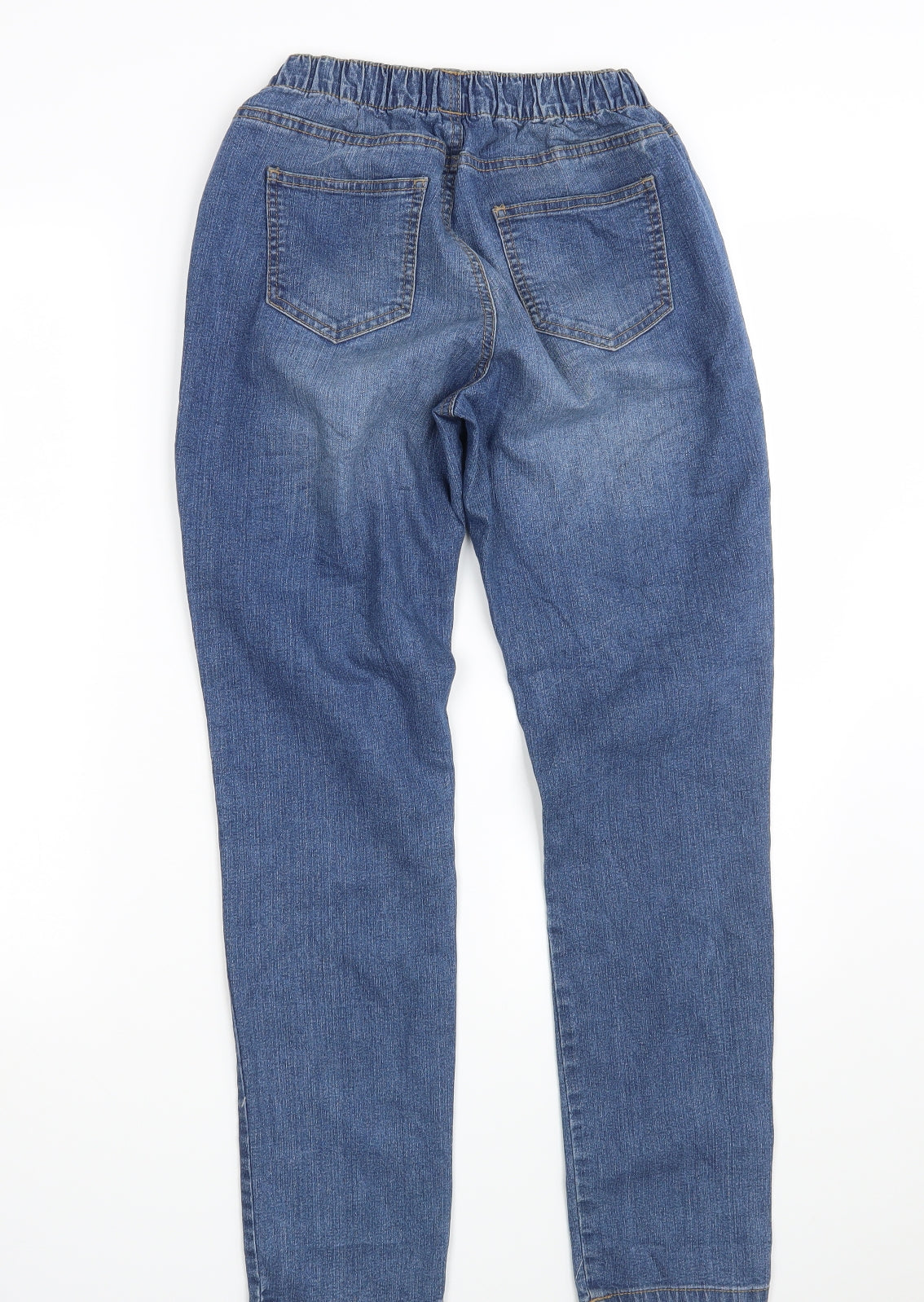 Preworn Womens Blue  Denim Jegging Jeans Size 26 in L30 in