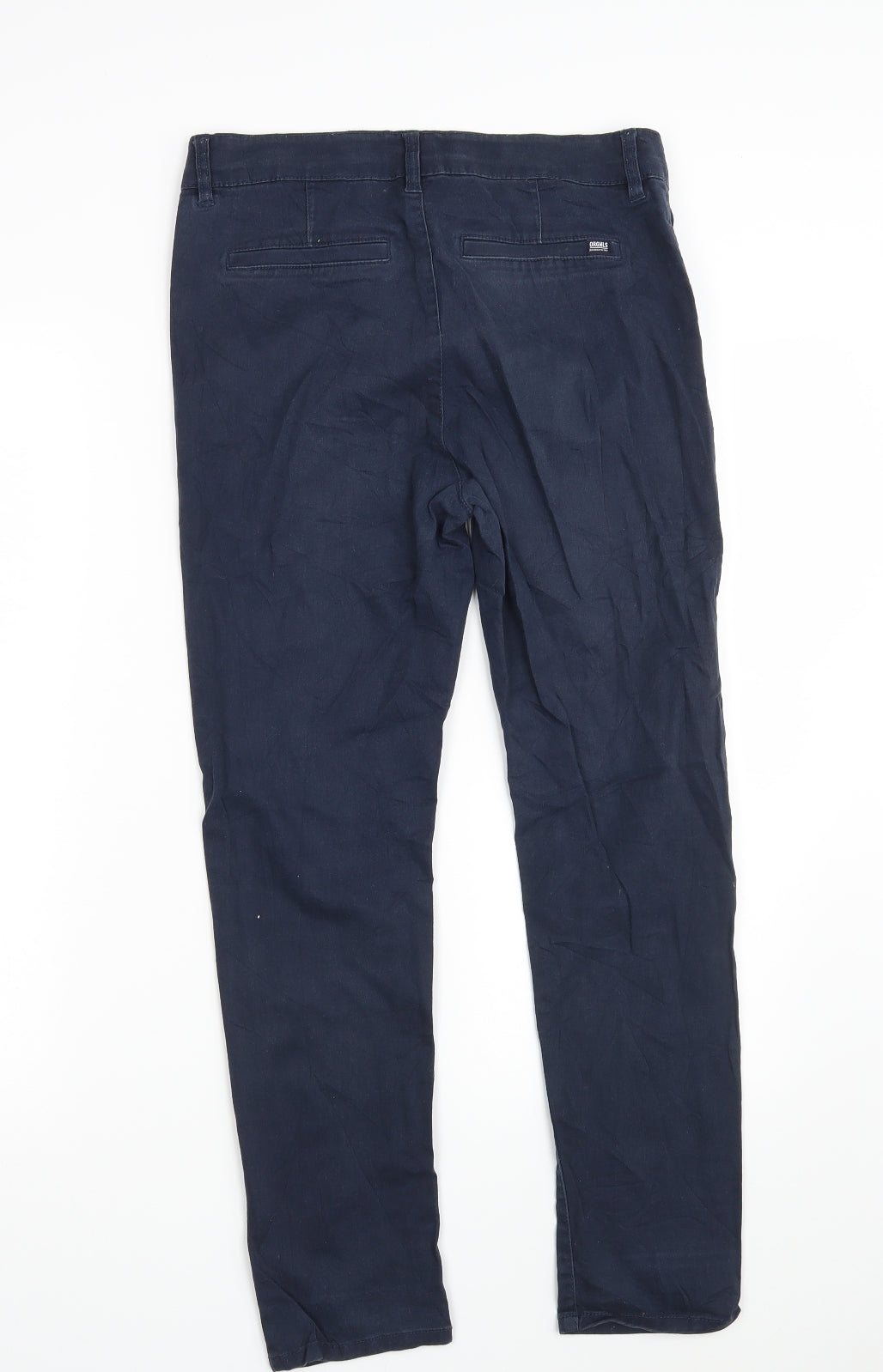 H&M Boys Blue  Denim Chino Trousers Size 12-13 Years