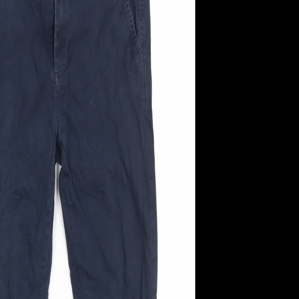 H&M Boys Blue  Denim Chino Trousers Size 12-13 Years