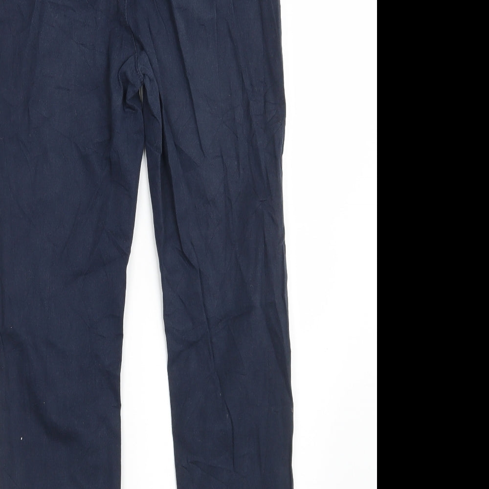H&M Boys Blue  Denim Chino Trousers Size 12-13 Years