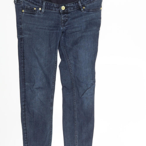 H&M Womens Blue  Denim Mom Jeans Size 8 L30 in