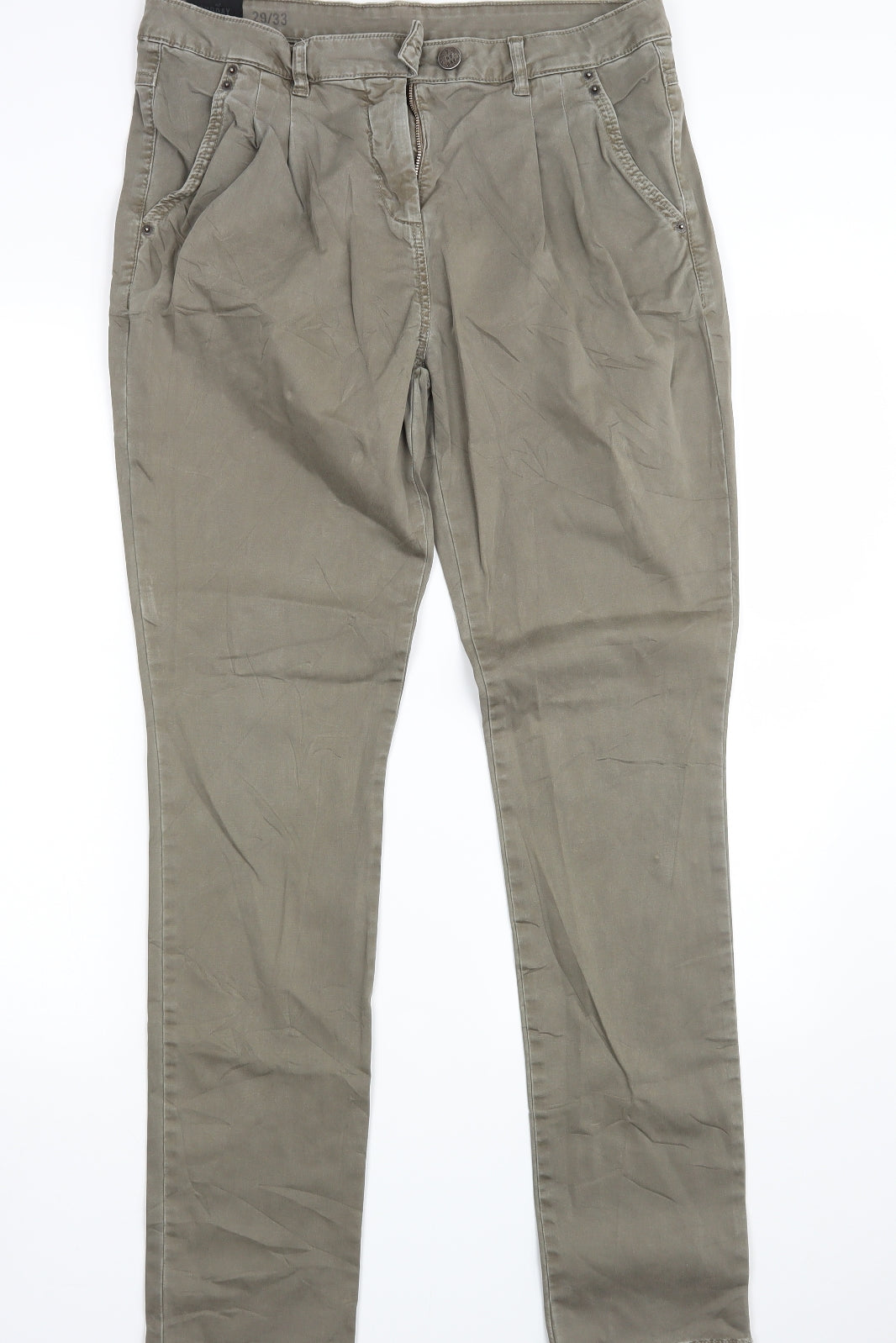 2nd Day Mens Beige  Denim Straight Jeans Size 32 in L32 in