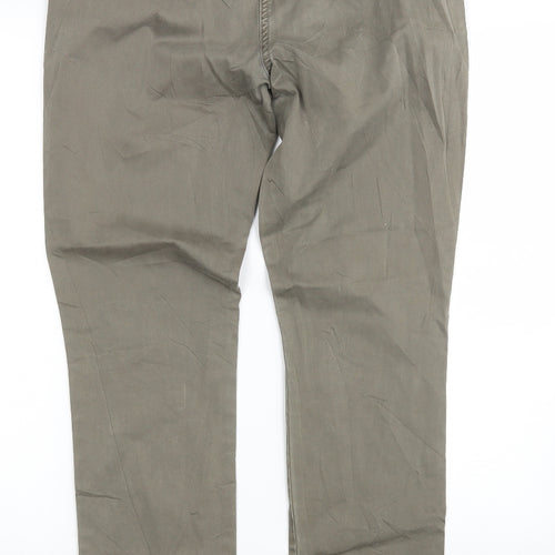 2nd Day Mens Beige  Denim Straight Jeans Size 32 in L32 in