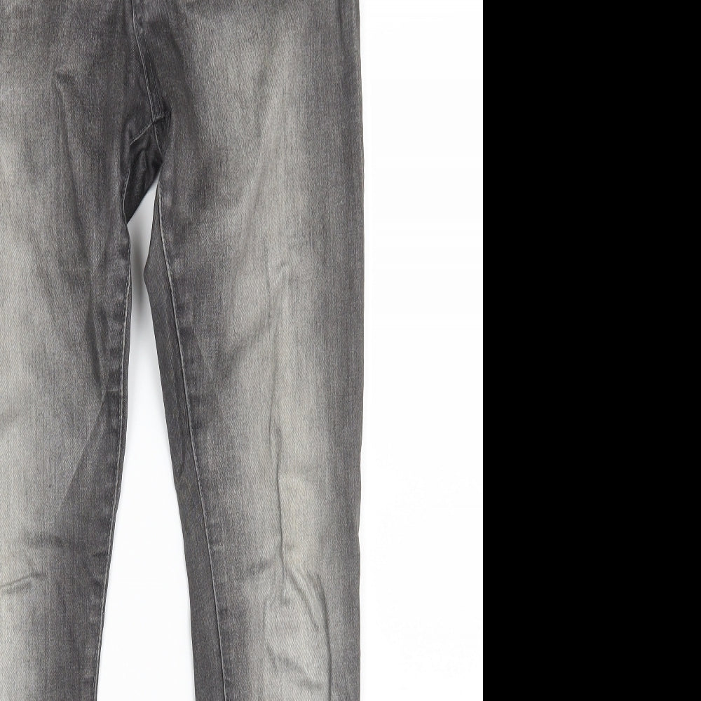 Cherokee Womens Grey  Denim Skinny Jeans Size 10 L31 in