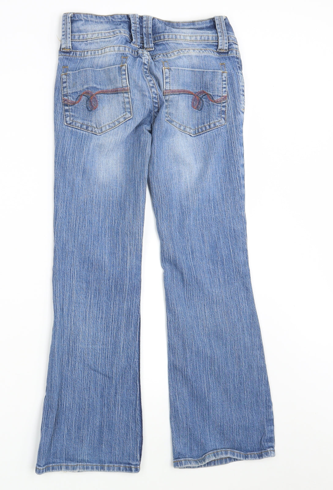 NEXT Womens Blue  Denim Bootcut Jeans Size 8 L26 in