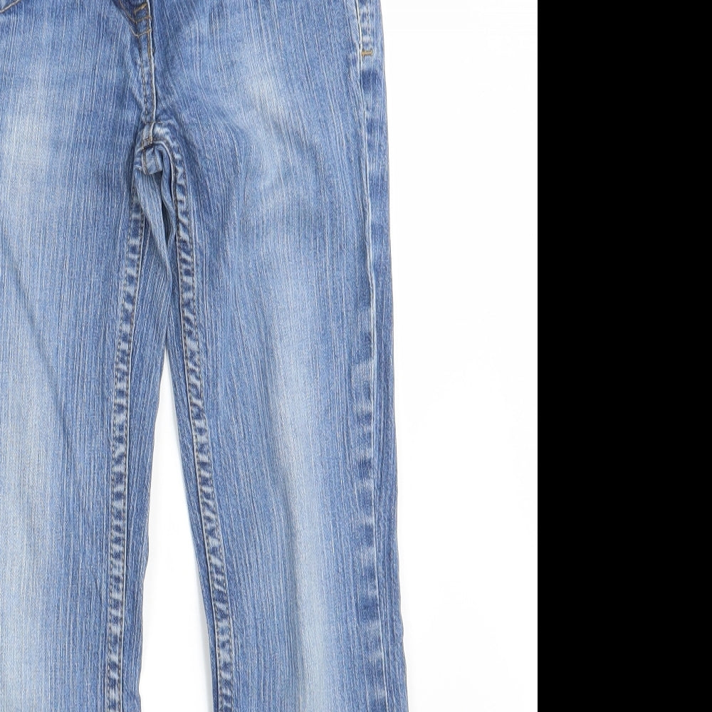 NEXT Womens Blue  Denim Bootcut Jeans Size 8 L26 in