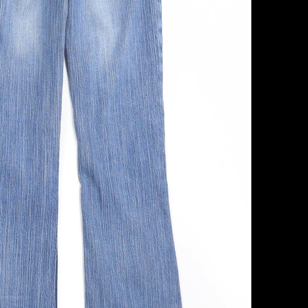 NEXT Womens Blue  Denim Bootcut Jeans Size 8 L26 in