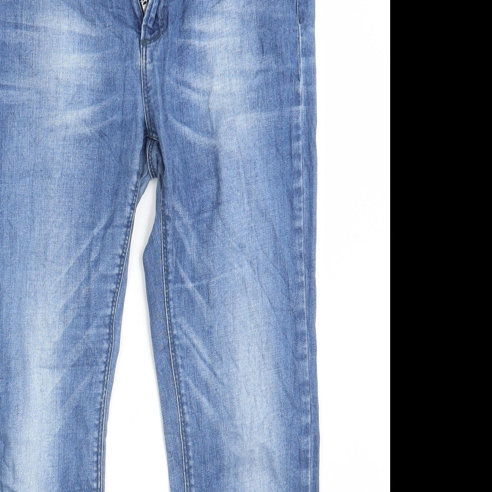 VERO MODA Mens Blue  Denim Straight Jeans Size 32 in L29 in