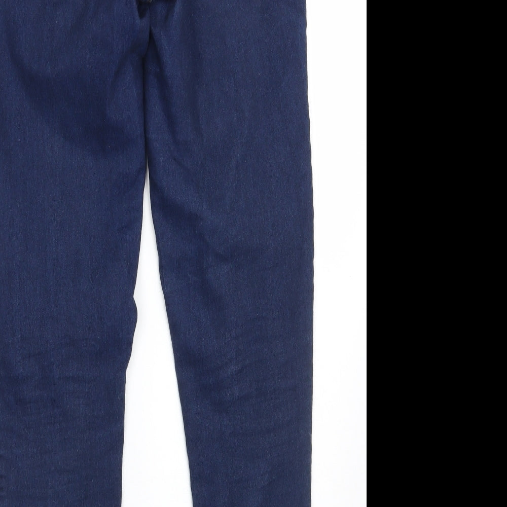Denim Co. Womens Blue  Denim Jegging Jeans Size 8 L29 in