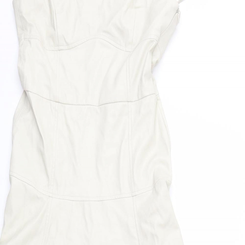 Zara Womens Ivory   Maxi  Size M