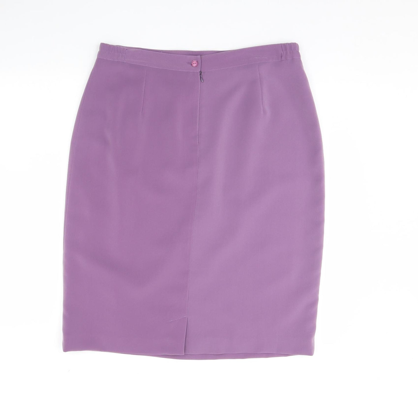 Preworn Womens Purple   Straight & Pencil Skirt Size 18