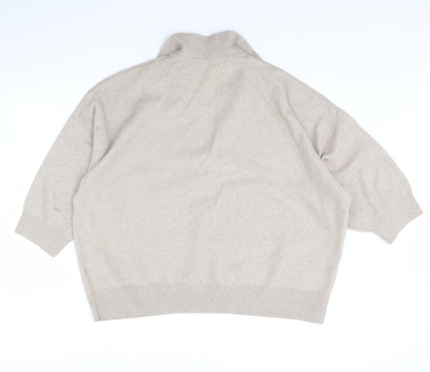 H&M Womens Beige   Pullover Jumper Size L