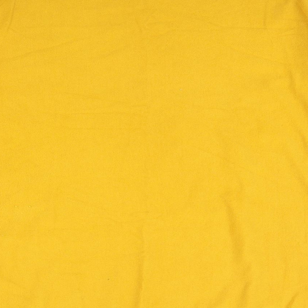 Roman Womens Yellow   Pullover Jumper Size M
