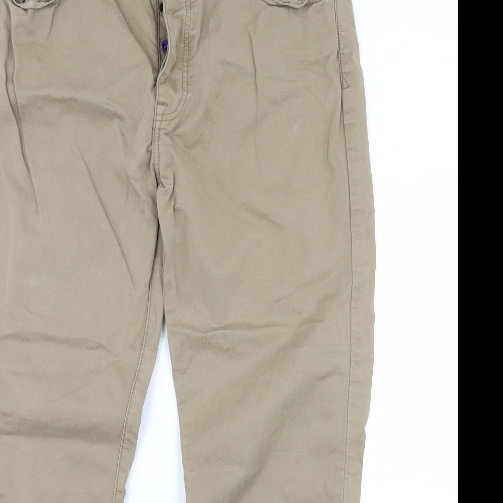 Jeff Banks Mens Beige   Straight Jeans Size 38 L30 in