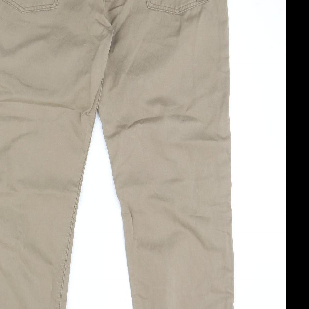 Jeff Banks Mens Beige   Straight Jeans Size 38 L30 in