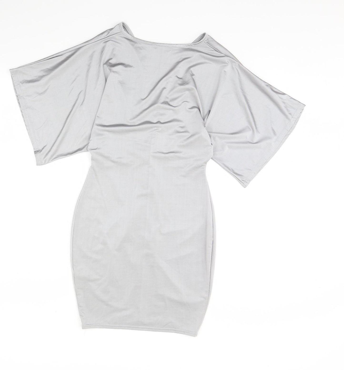 Boohoo Womens Silver   Mini  Size 8