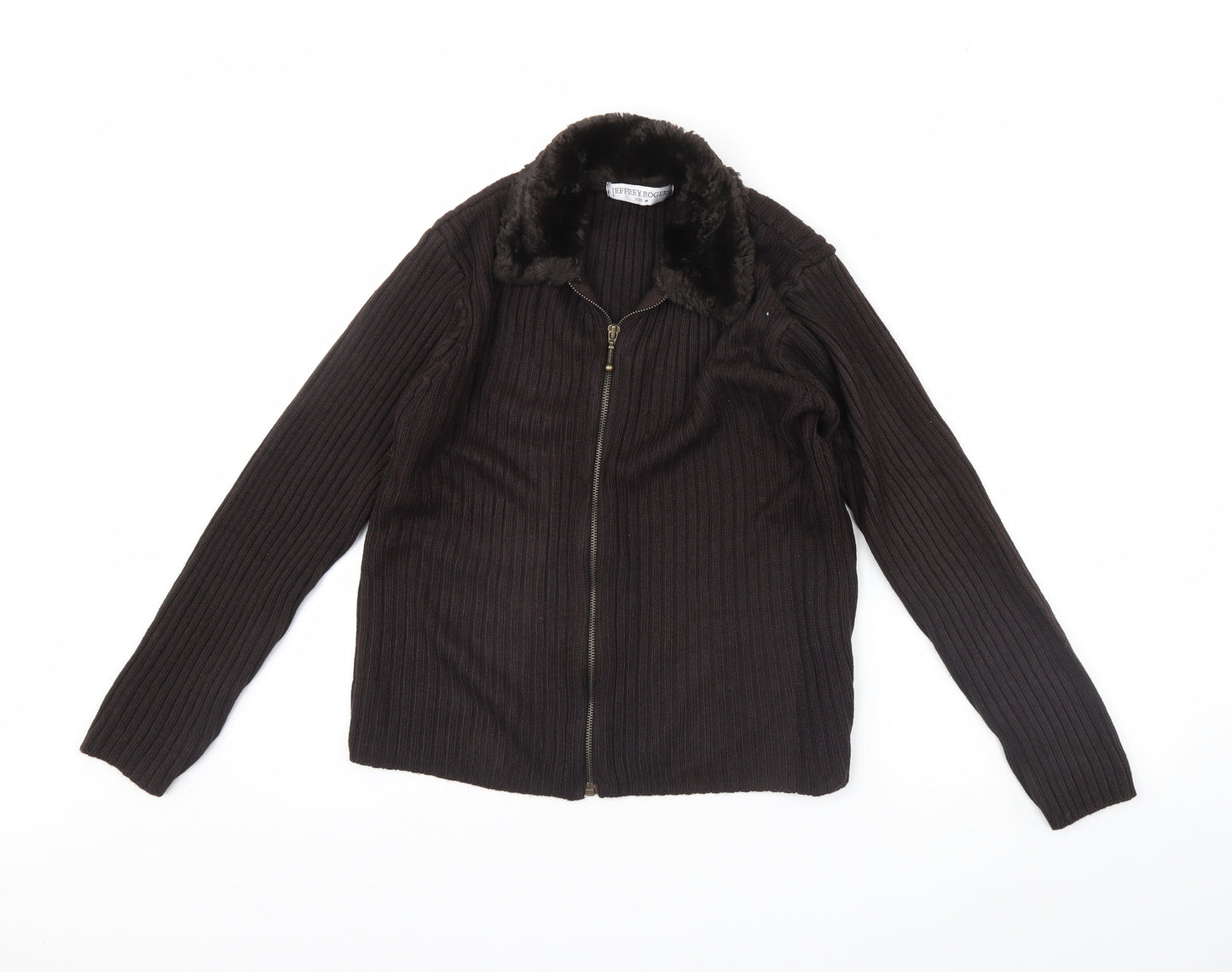 Jeffrey Rogers Womens Brown   Jacket  Size M