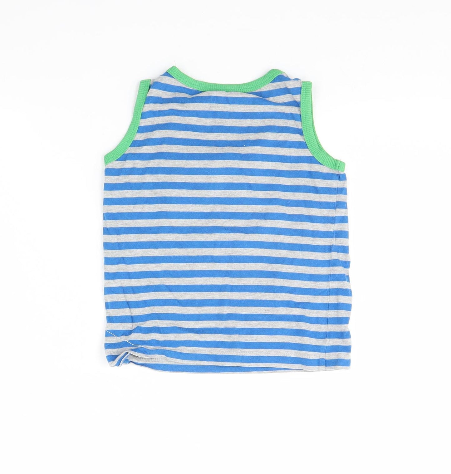 NEXT Boys Blue Striped  Basic Tank Size 3 Years