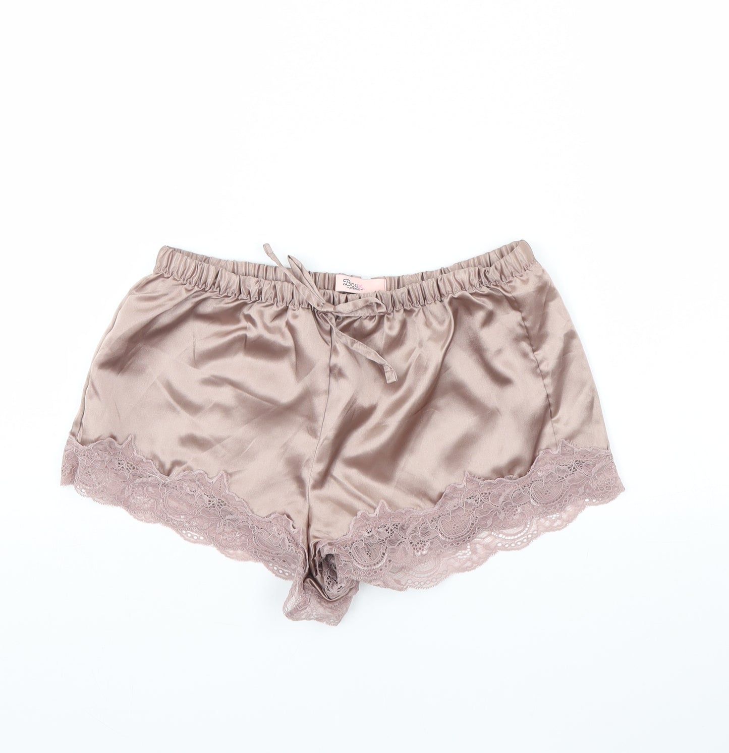 Boux Avenue Womens Brown Solid  Cami Pyjama Pants Size 6