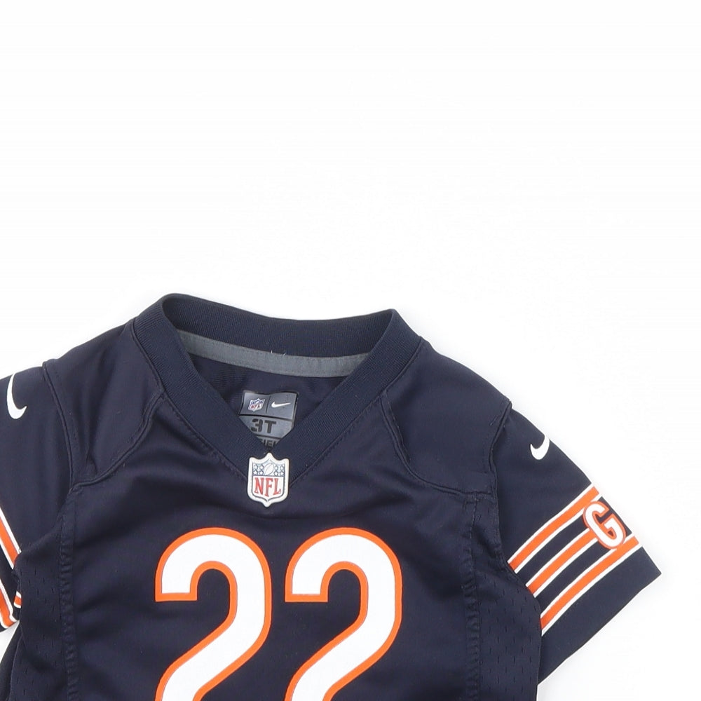 Nike Boys Blue   Basic T-Shirt Size 3 Years  - NFL