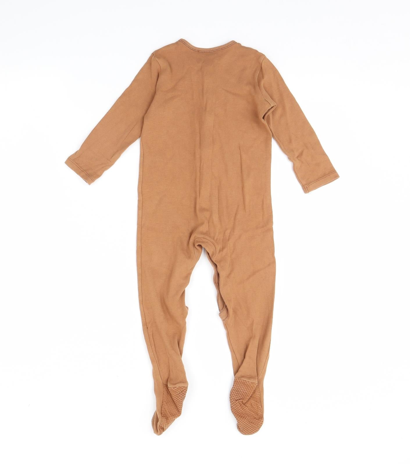 George Baby Brown   Babygrow One-Piece Size 18 Months