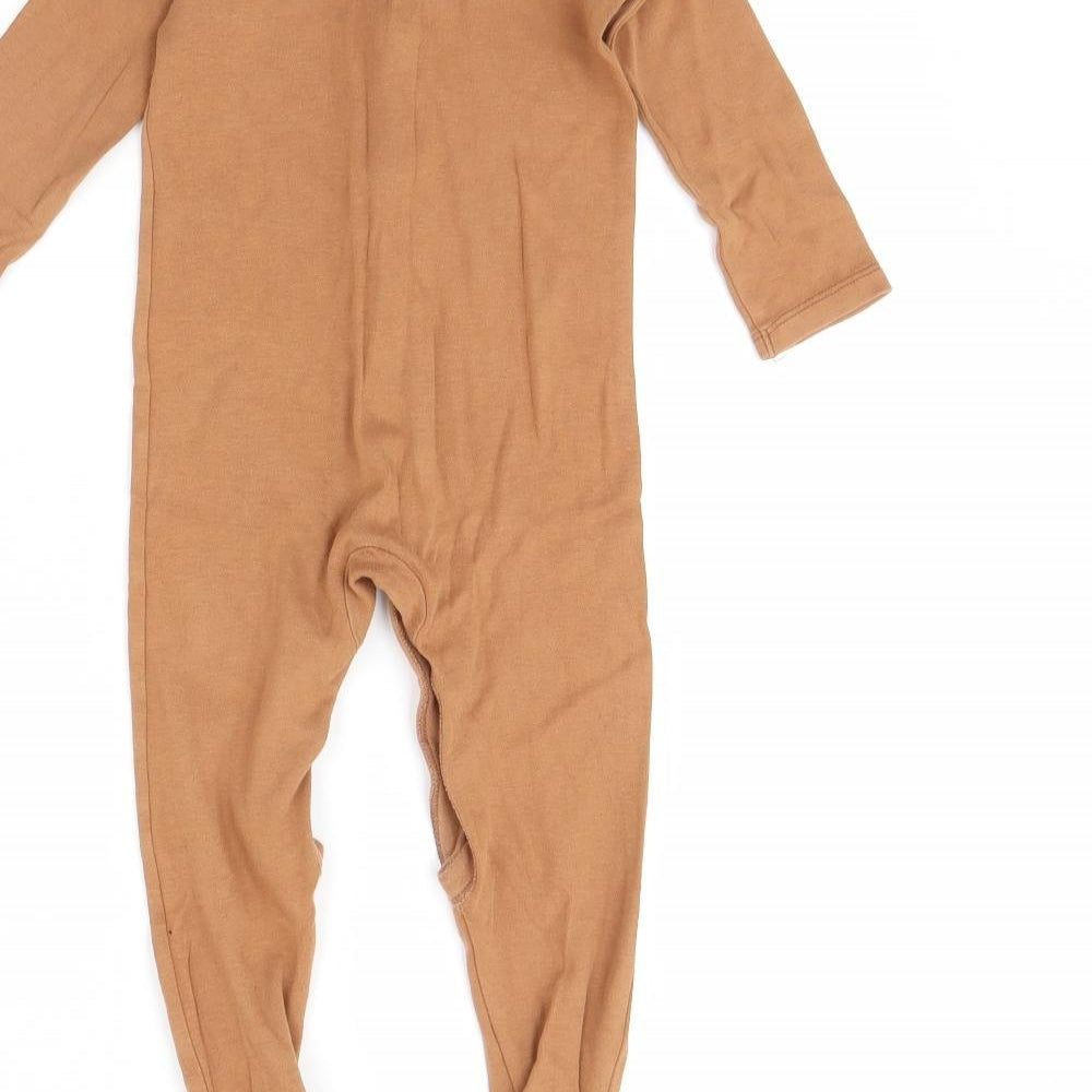George Baby Brown   Babygrow One-Piece Size 18 Months