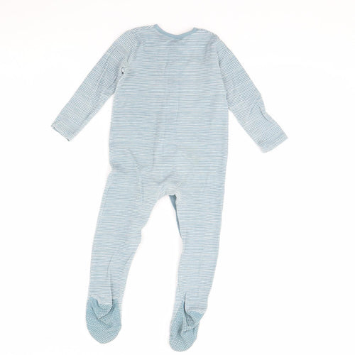 George Baby Blue Striped  Babygrow One-Piece Size 18 Months