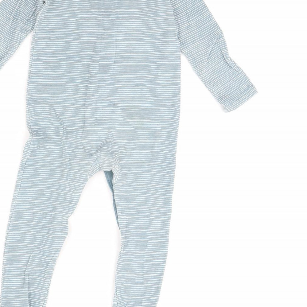 George Baby Blue Striped  Babygrow One-Piece Size 18 Months