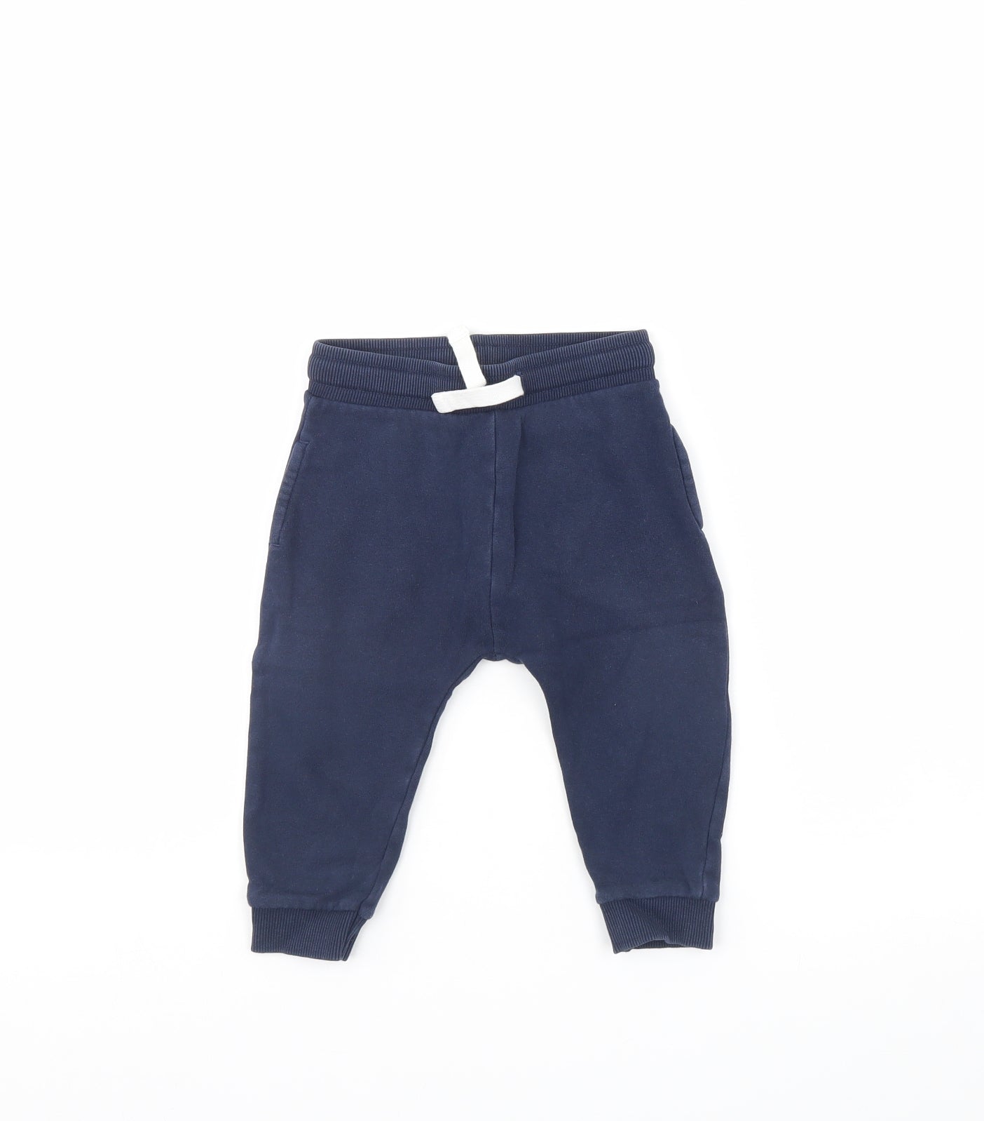 Preworn Baby Blue   Jogger Trousers Size 12 Months