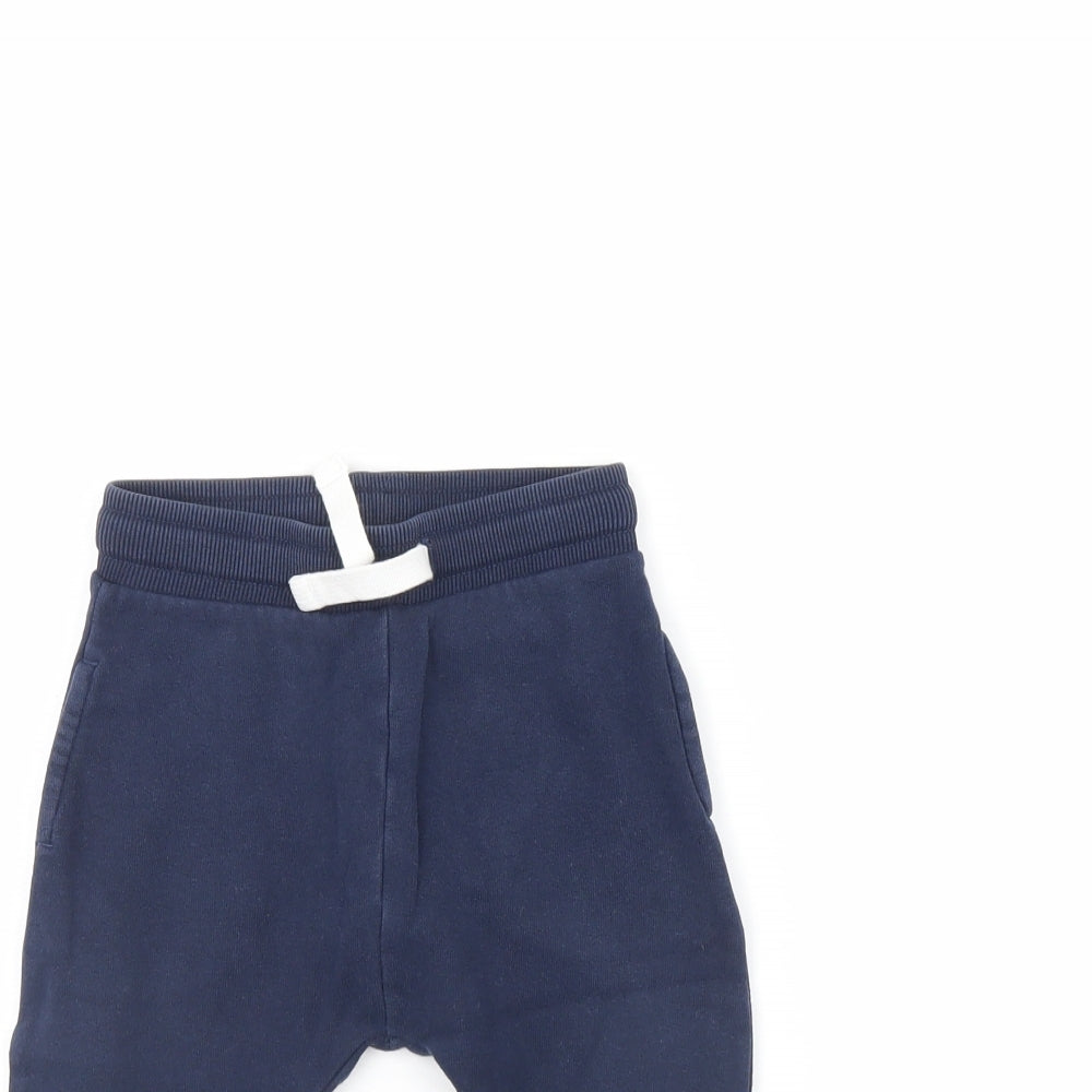 Preworn Baby Blue   Jogger Trousers Size 12 Months
