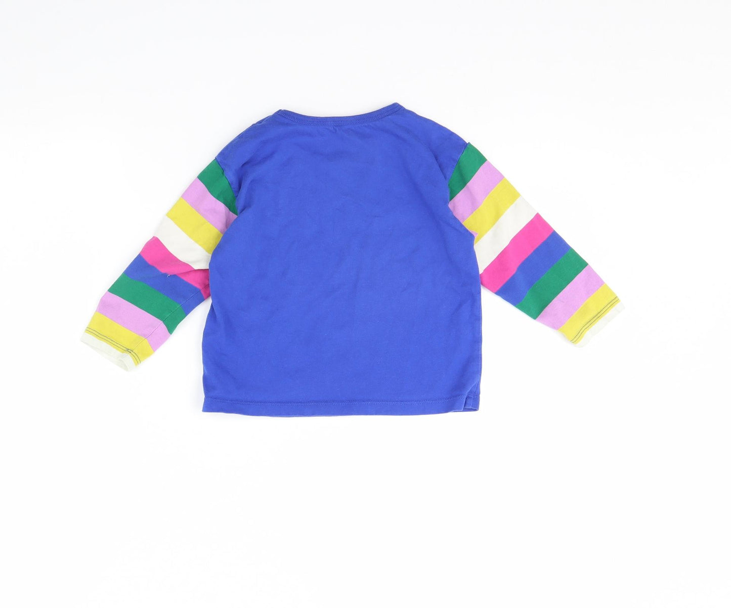 Mini Boden Girls Blue   Basic T-Shirt Size 3 Years  - clouds