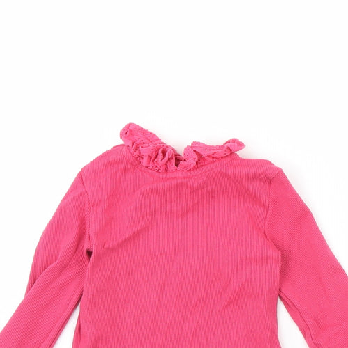 F&F Girls Pink   Basic T-Shirt Size 3 Years