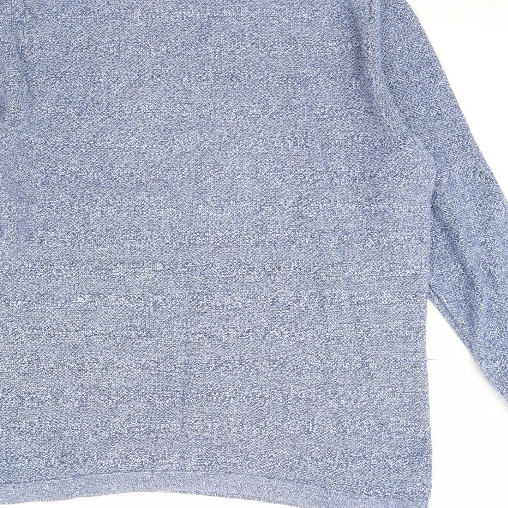 M&S Mens Blue   Pullover Jumper Size L