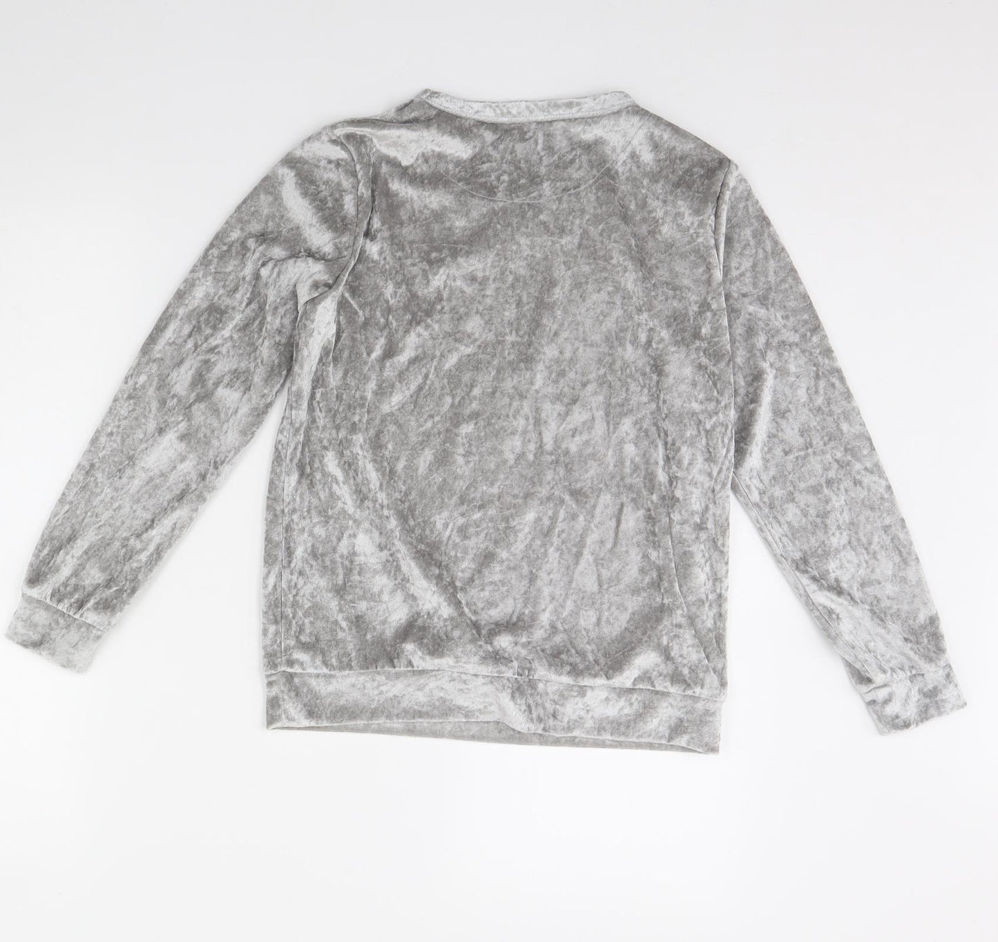 Metzuyan Girls Silver Solid  Cami Pyjama Top Size 11 Years