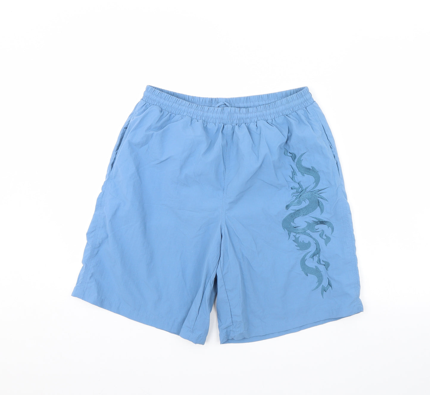 Easy Mens Blue   Bermuda Shorts Size M