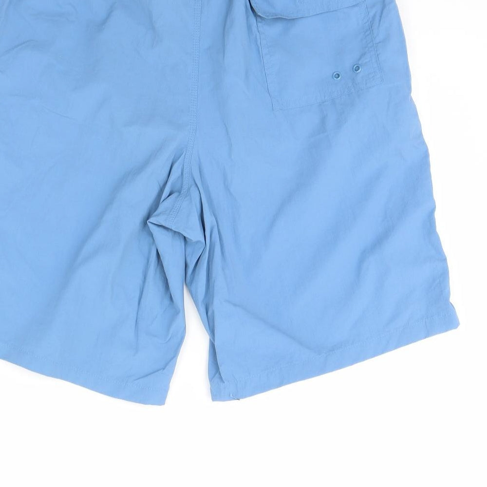 Easy Mens Blue   Bermuda Shorts Size M