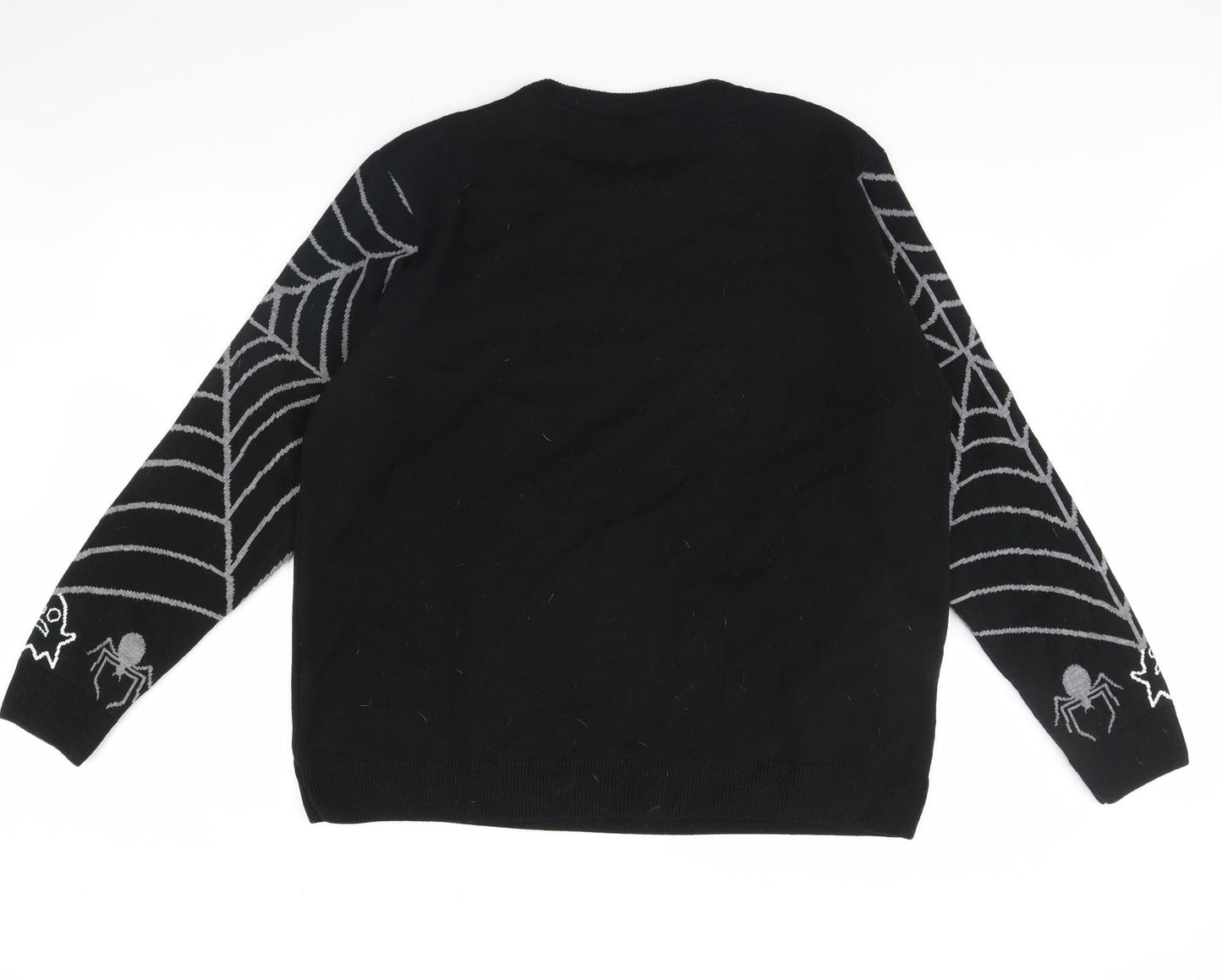 Disney Womens Black   Pullover Jumper Size XL  - Christmas jumper