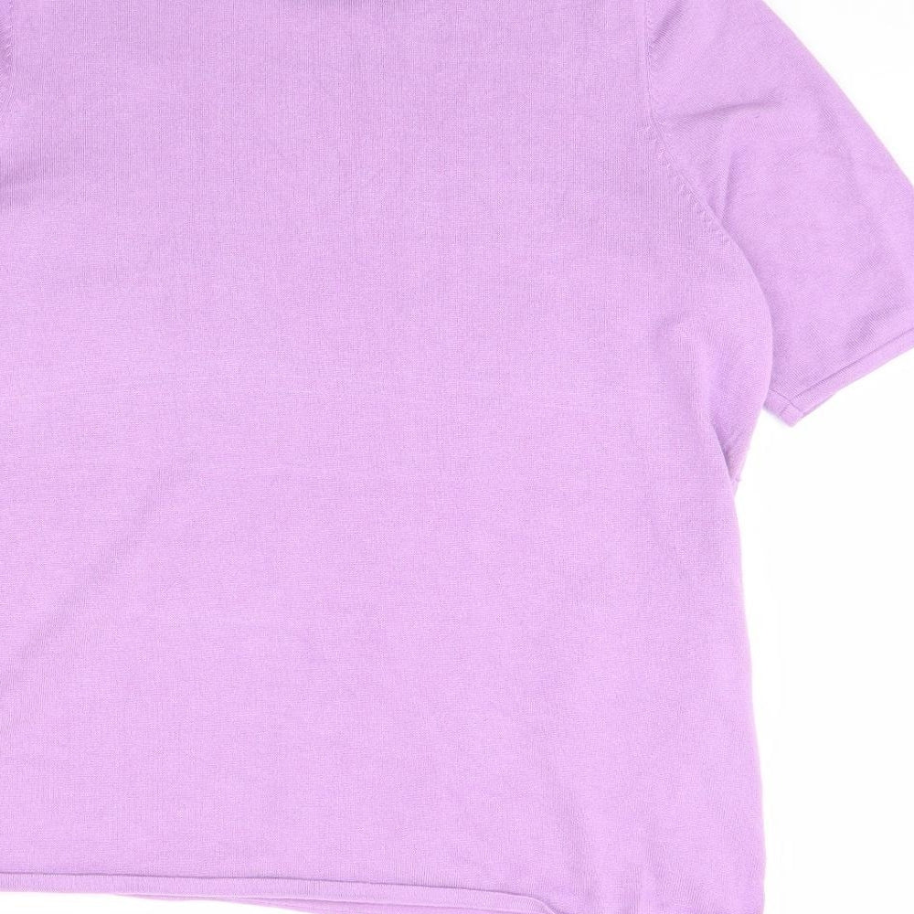 Bonmarché Womens Purple   Pullover Jumper Size 16