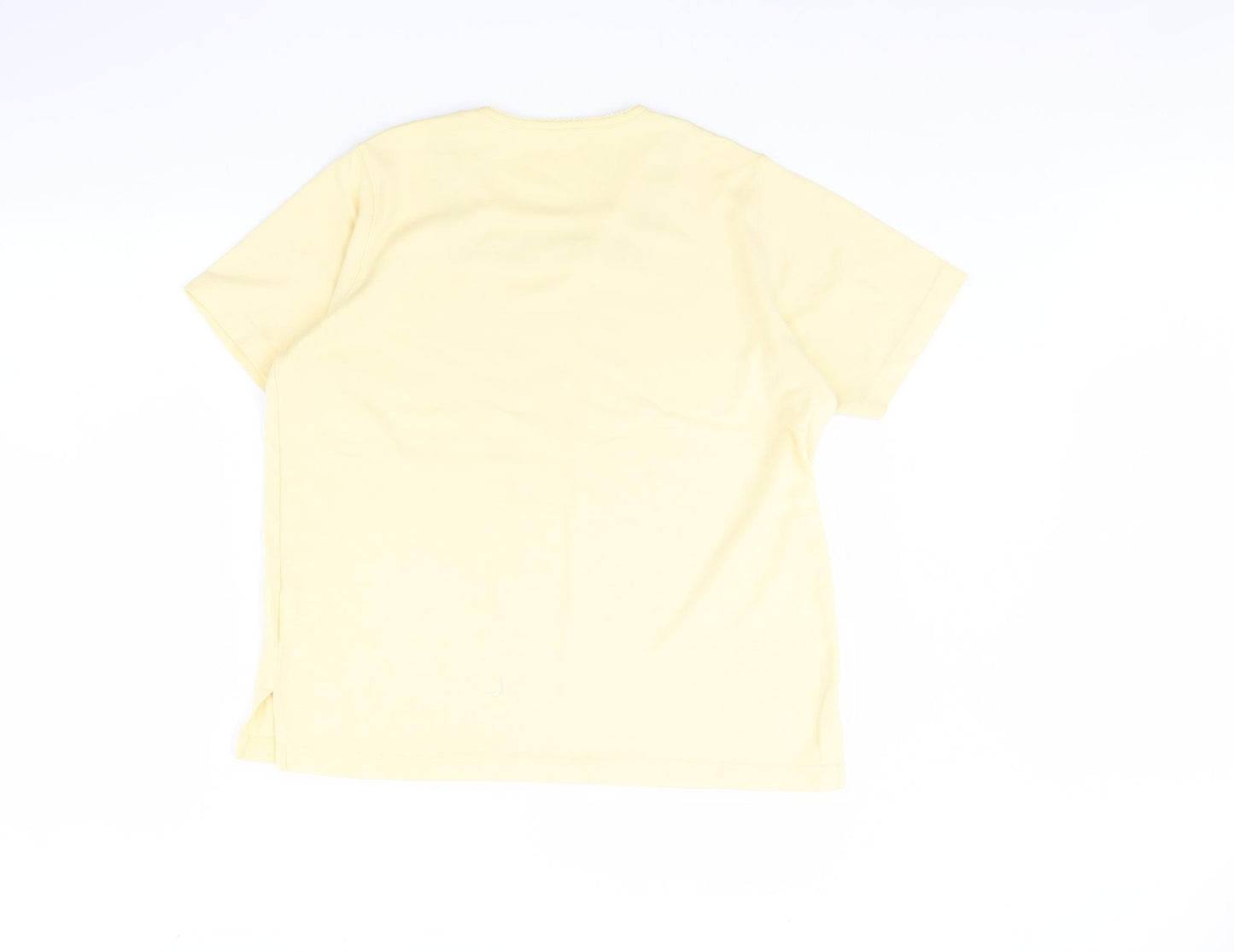 Preworn Womens Yellow   Basic Blouse Size M