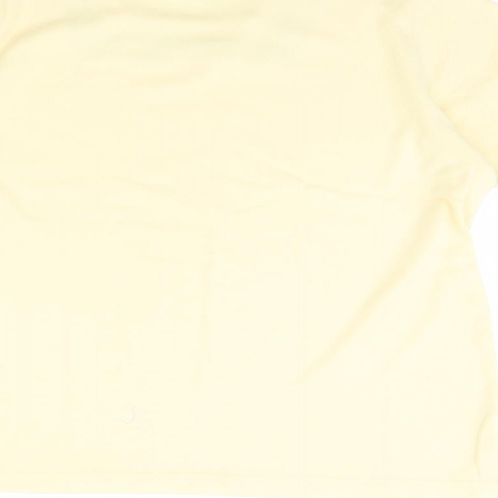 Preworn Womens Yellow   Basic Blouse Size M