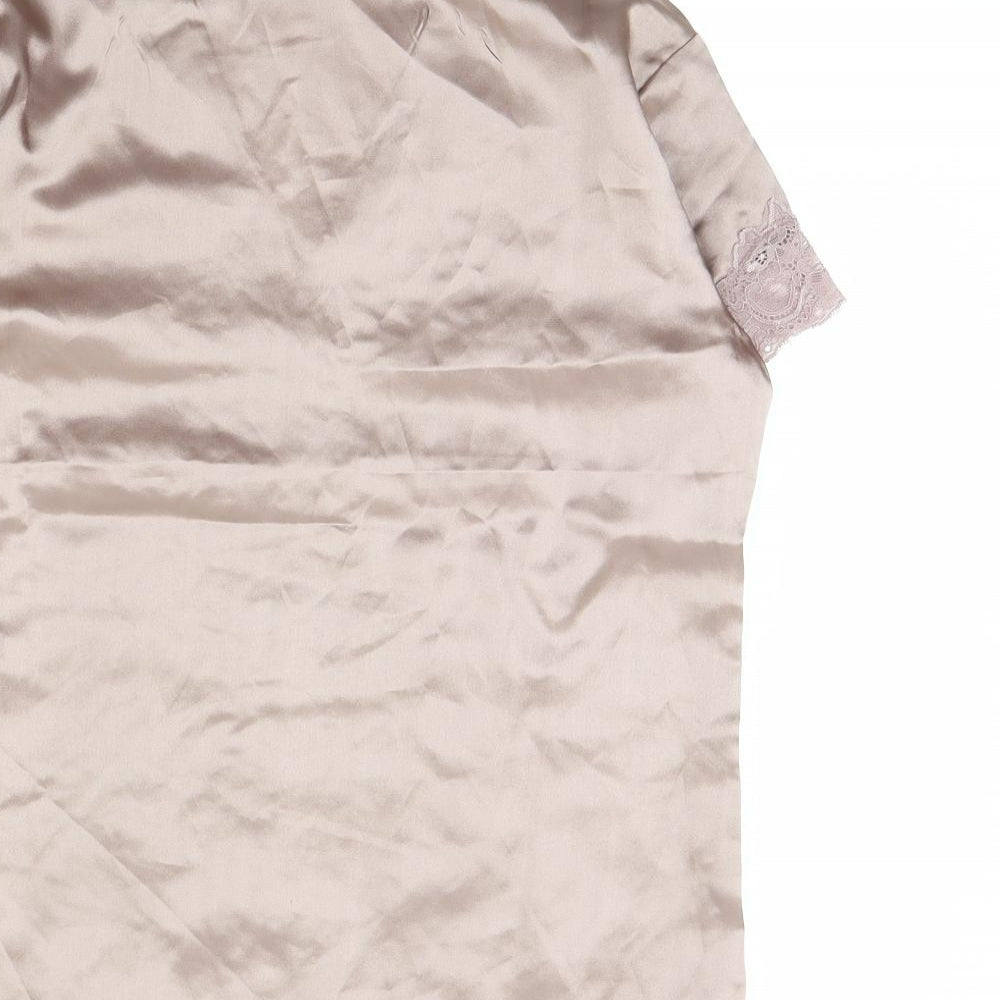 Boux Avenue Womens Brown Solid  Cami Pyjama Top Size 6