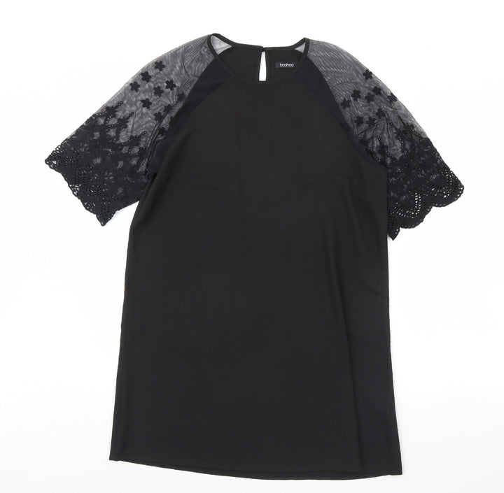 Boohoo Womens Black Shift Size 10
