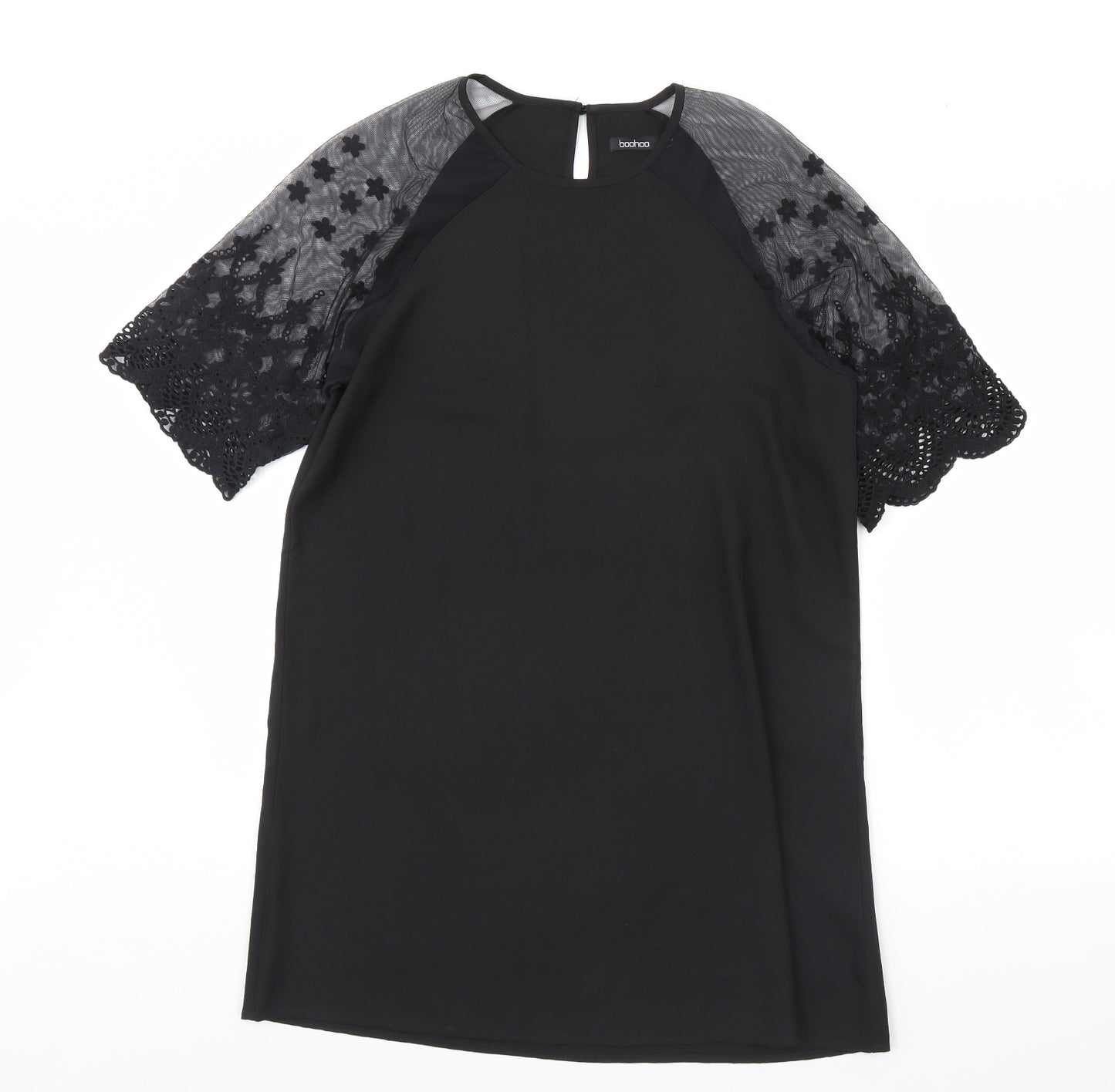 Boohoo Womens Black   Shift  Size 10