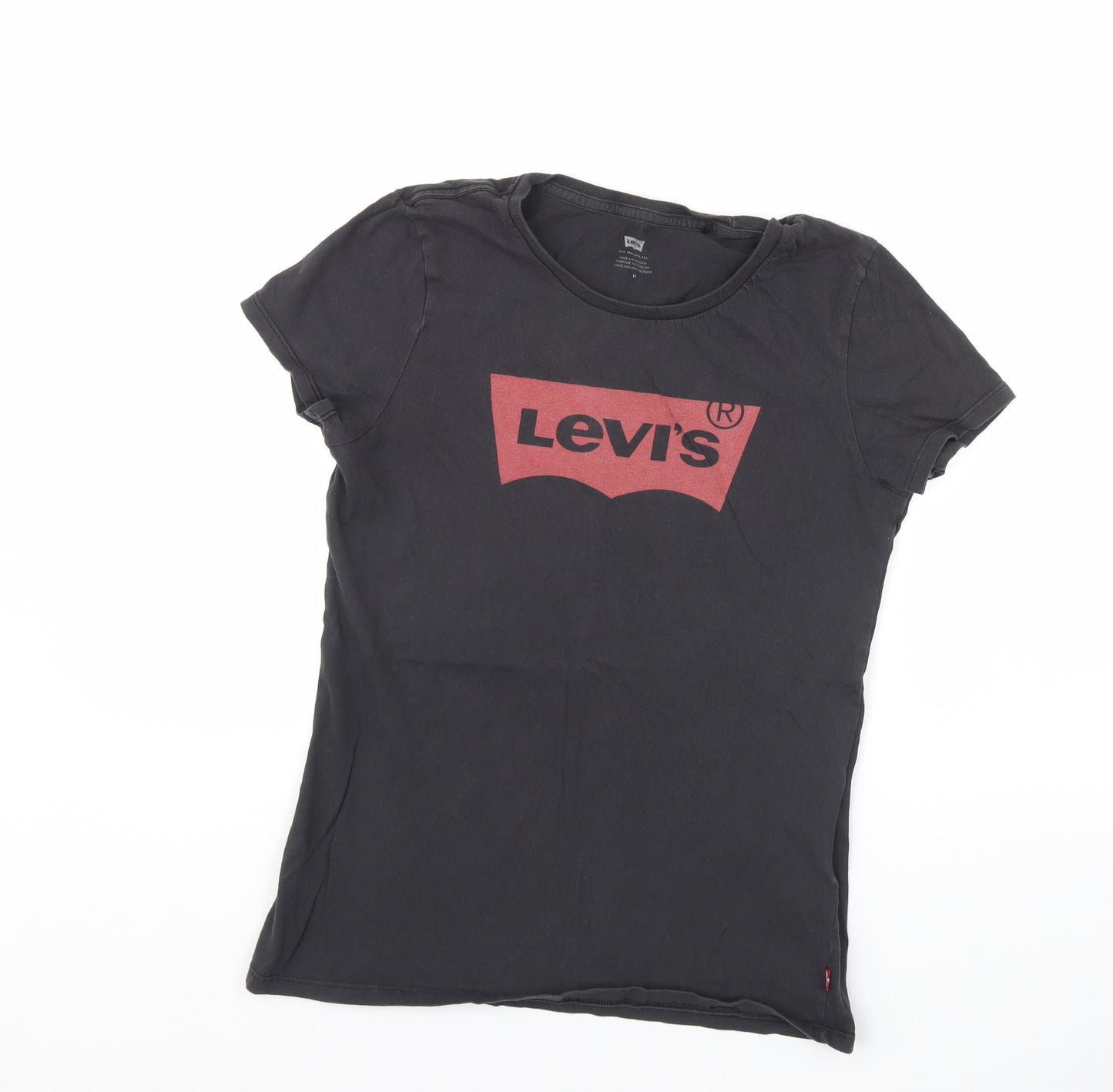 levis Womens Black   Basic T-Shirt Size M